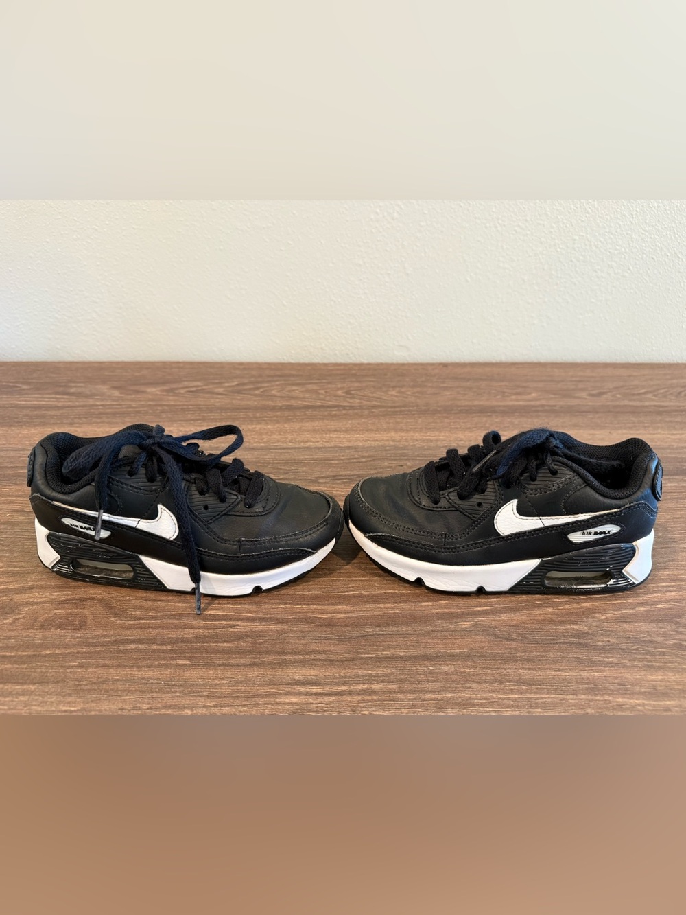 Nike Kids' Black & White Athletic Sneakers